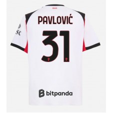 AC Milan Strahinja Pavlovic #31 Bortedrakt 2025-26 Kortermet AC Milan Strahinja Pavlovic #31 Bortedrakt 2025-26 Kortermet